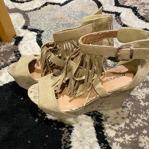 Maurices Tan Wedges